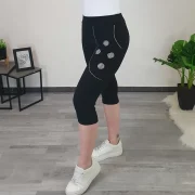 ŠPORTNE HLAČE KANA 3/4 ČRNE