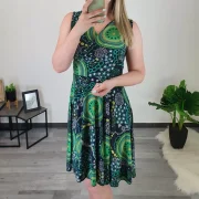 OBLEKA MONROE VZOREC ZELENA - slika 2