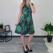 OBLEKA MONROE VZOREC ZELENA