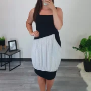 OBLEKA HILDA BELA - slika 3