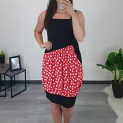 OBLEKA HILDA RDEČA - slika 3