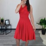 OBLEKA MONROE RDEČA