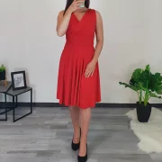 OBLEKA MONROE RDEČA - slika 3