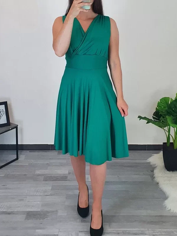 OBLEKA MONROE ZELENA