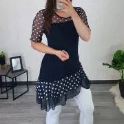 TUNIKA APRIL TEMNO MODRA - slika 2