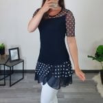 TUNIKA APRIL TEMNO MODRA