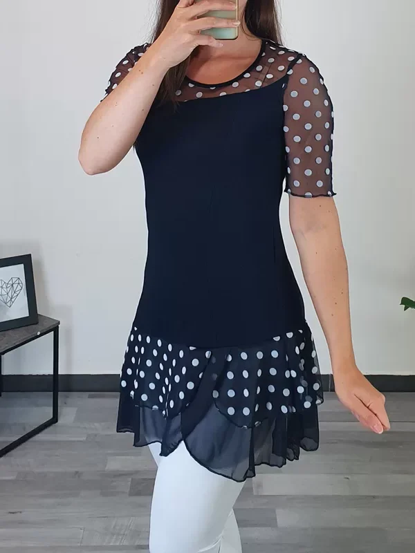 TUNIKA APRIL TEMNO MODRA