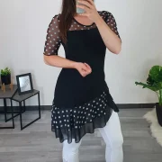 TUNIKA APRIL ČRNA - slika 3