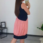 OBLEKA HILDA ROZA - slika 2