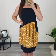 OBLEKA HILDA RUMENA - slika 3