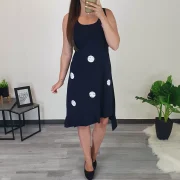 OBLEKA PALA TEMNO MODRA - slika 3