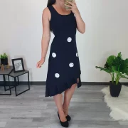 OBLEKA PALA TEMNO MODRA - slika 2