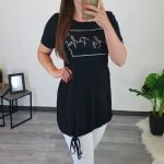 TUNIKA PANAMA ČRNA