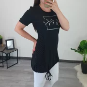 TUNIKA PANAMA ČRNA - slika 2