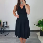 OBLEKA MONROE ČRNA - slika 3