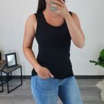 MAJICA REZIKA ČRNA