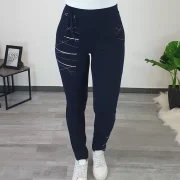 ŠPORTNE HLAČE SRČEK TEMNO MODRE