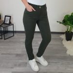 PUSH UP HLAČE ML8661 OLIVNE