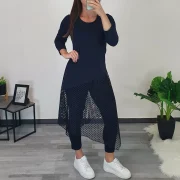 TUNIKA ZAJA 3/4 ROKAV TEMNO MODRA
