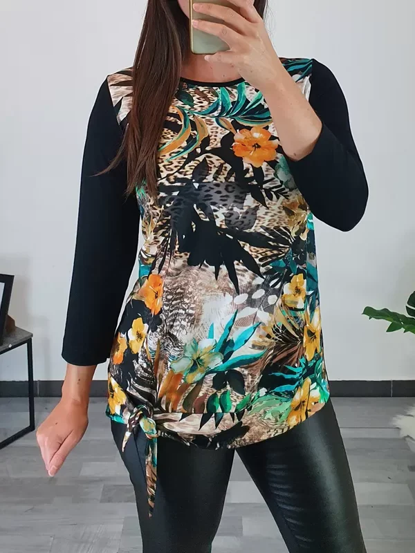 MAJICA ILONA ČRNA