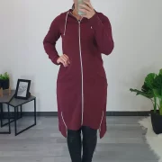 PLAŠČ BELINDA BORDO - slika 4
