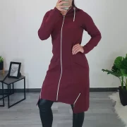 PLAŠČ BELINDA BORDO