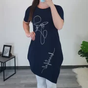 TUNIKA LITA TEMNO MODRA - slika 2