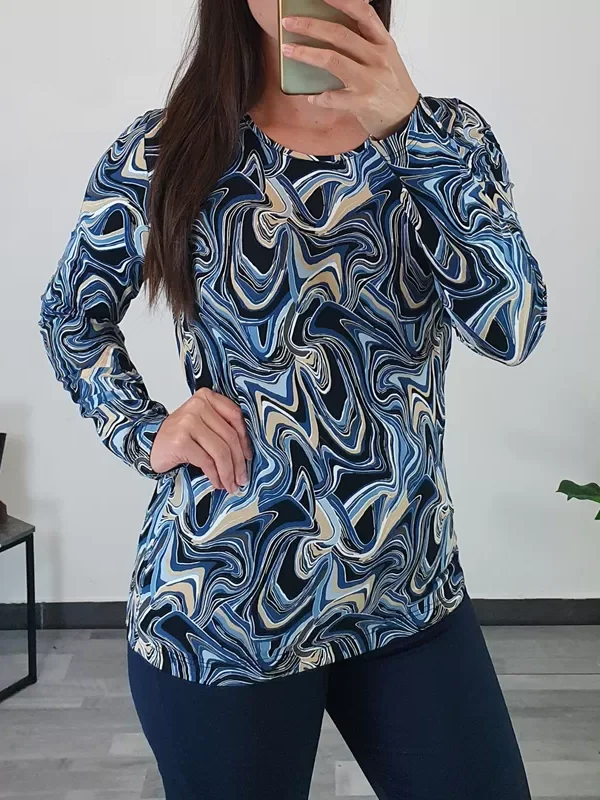 MAJICA 51704 MODRA