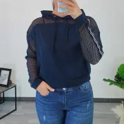 MAJICA NINA TEMNO MODRA - slika 3