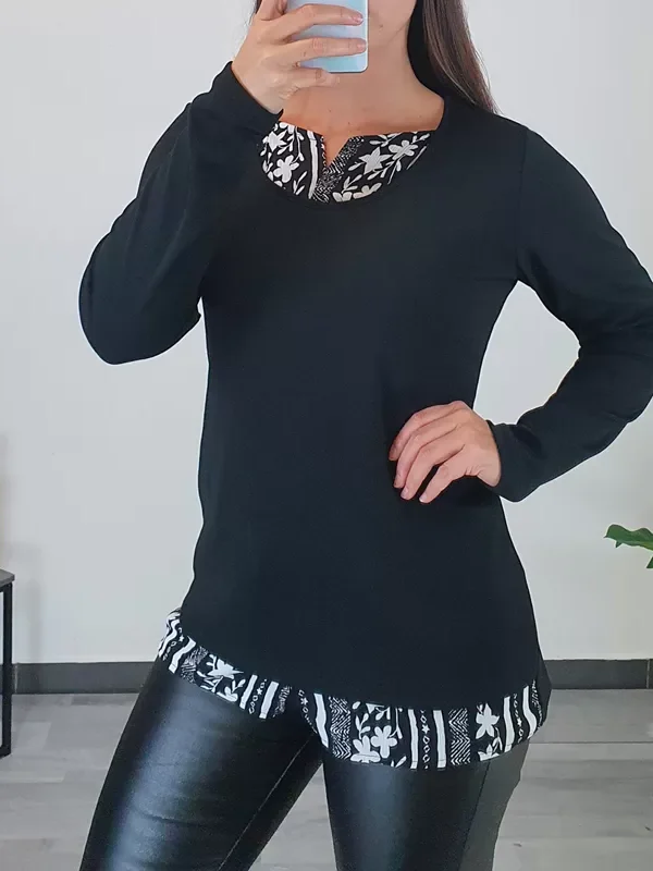 MAJICA JULIJANA ČRNA