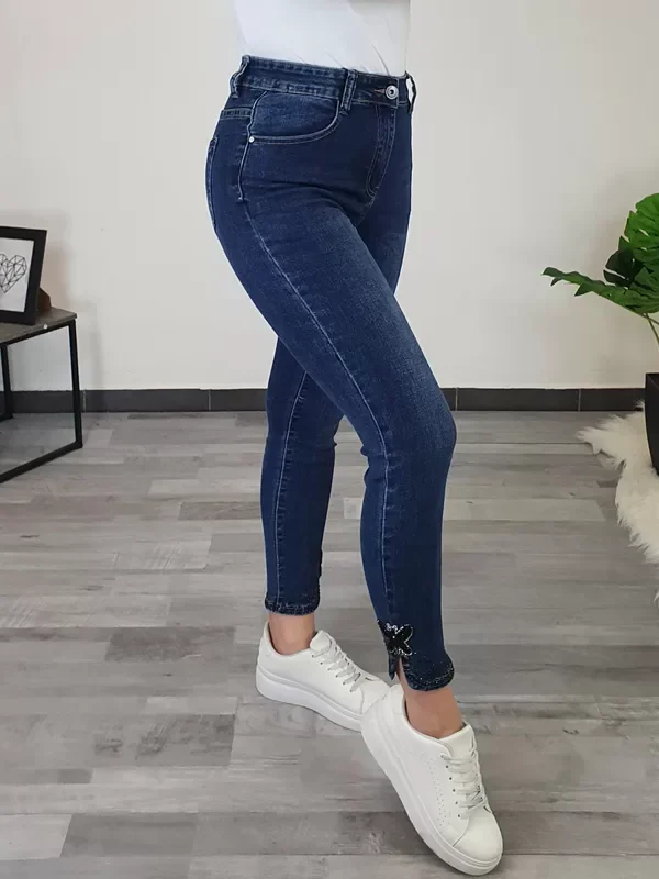JEANS HLAČE F2272