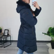 PLAŠČ 2257 TEMNO MODRA - slika 3