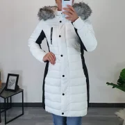 PLAŠČ OB-228008 BELA - slika 4