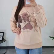 PULOVER FU105 BEŽ - slika 2