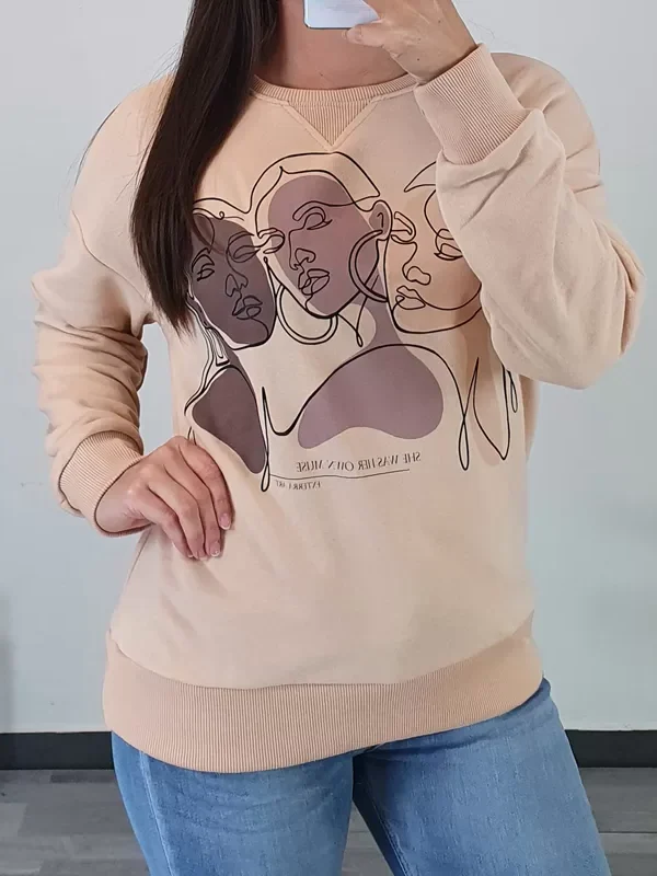 PULOVER FU105 BEŽ