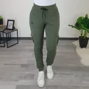 HLAČE 3977 OLIV - slika 3