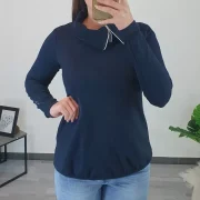 MAJICA HANA TEMNO MODRA - slika 2