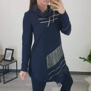 TUNIKA ANITA SREBRNA - slika 3