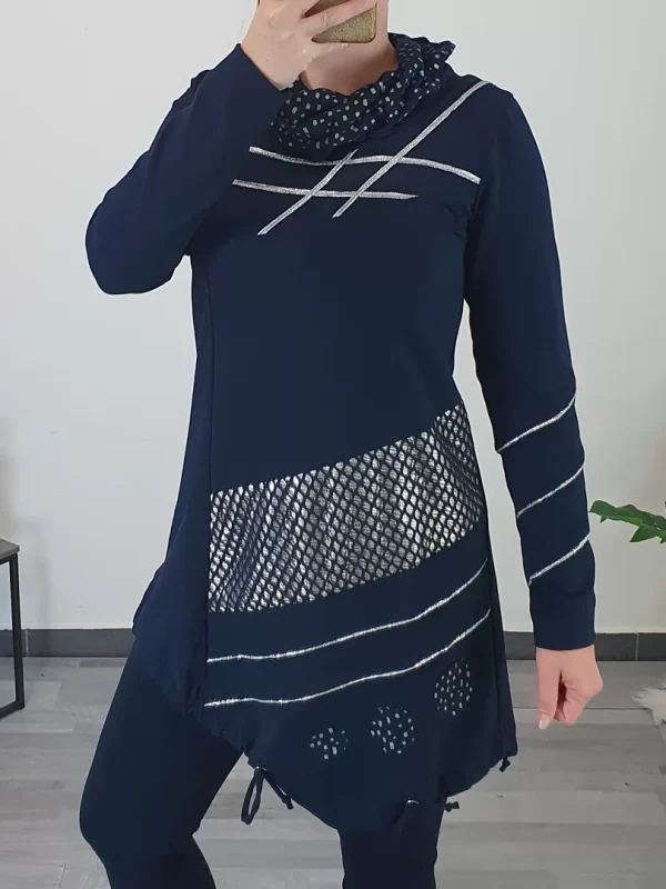 TUNIKA ANITA SREBRNA