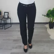 ELEGANTNE HLAČE SC-172 ČRNA