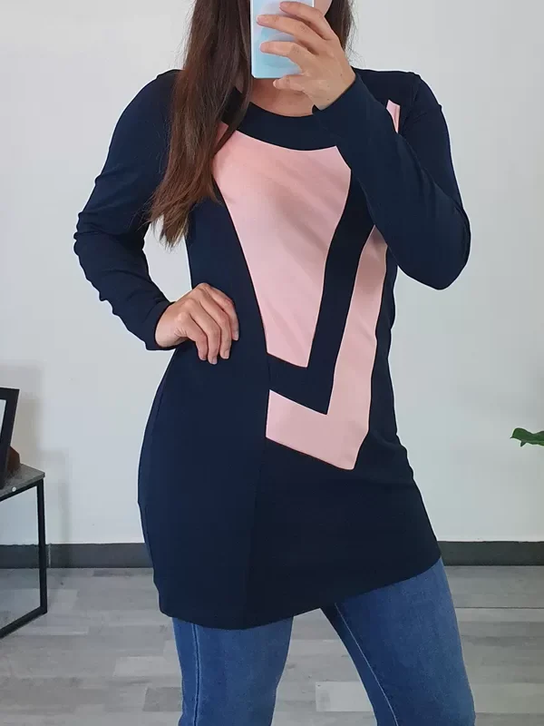 TUNIKA NALU TEMNO MODRA