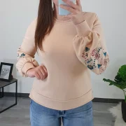 PULOVER FU033 BEŽ - slika 3