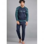 MOŠKA PIŽAMA LP2069 MODRA