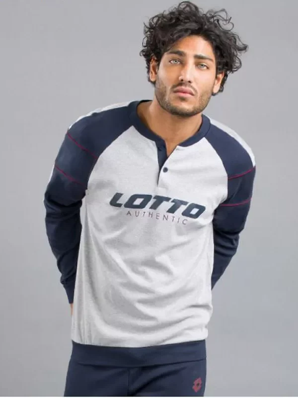 MOŠKA PIŽAMA LP2069 SIVA