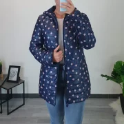 OBOJESTRANSKI PLAŠČ J9162BL - slika 4