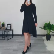 OBLEKA KAIRA ČRNA - slika 2