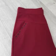 HLAČE 8825 BORDO - slika 3