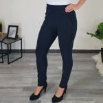 HLAČE 8825 TEMNO MODRE