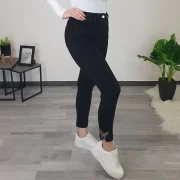 HLAČE K761 ČRNE