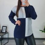 PLETENINA 6222 TEMNO MODRA